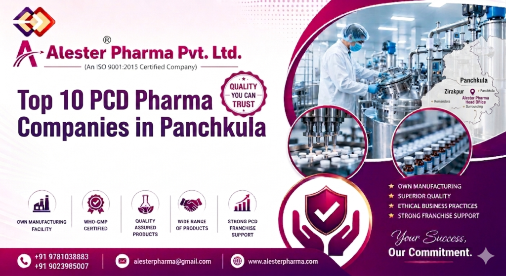 Top 10 PCD Pharma Companies in Panchkula