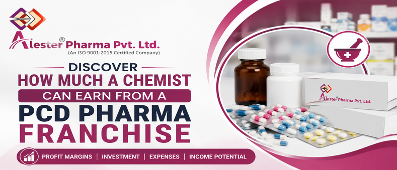 How Much Chemist Earn from a PCD Pharma Franchise Per Month?