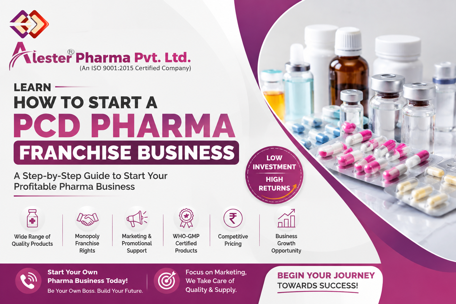 How to Start a PCD Pharma Franchise Business