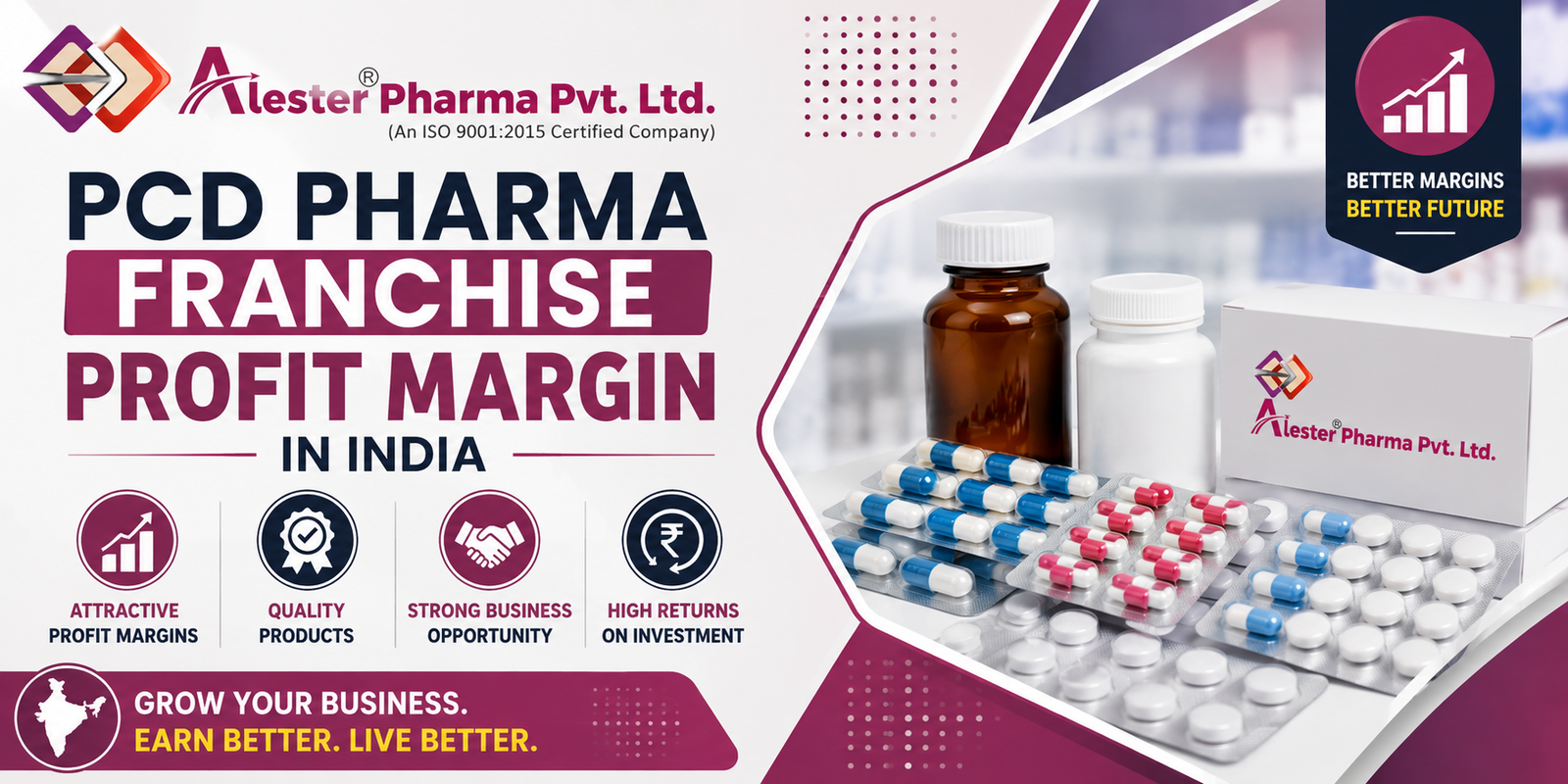 PCD Pharma Franchise Profit Margin in India