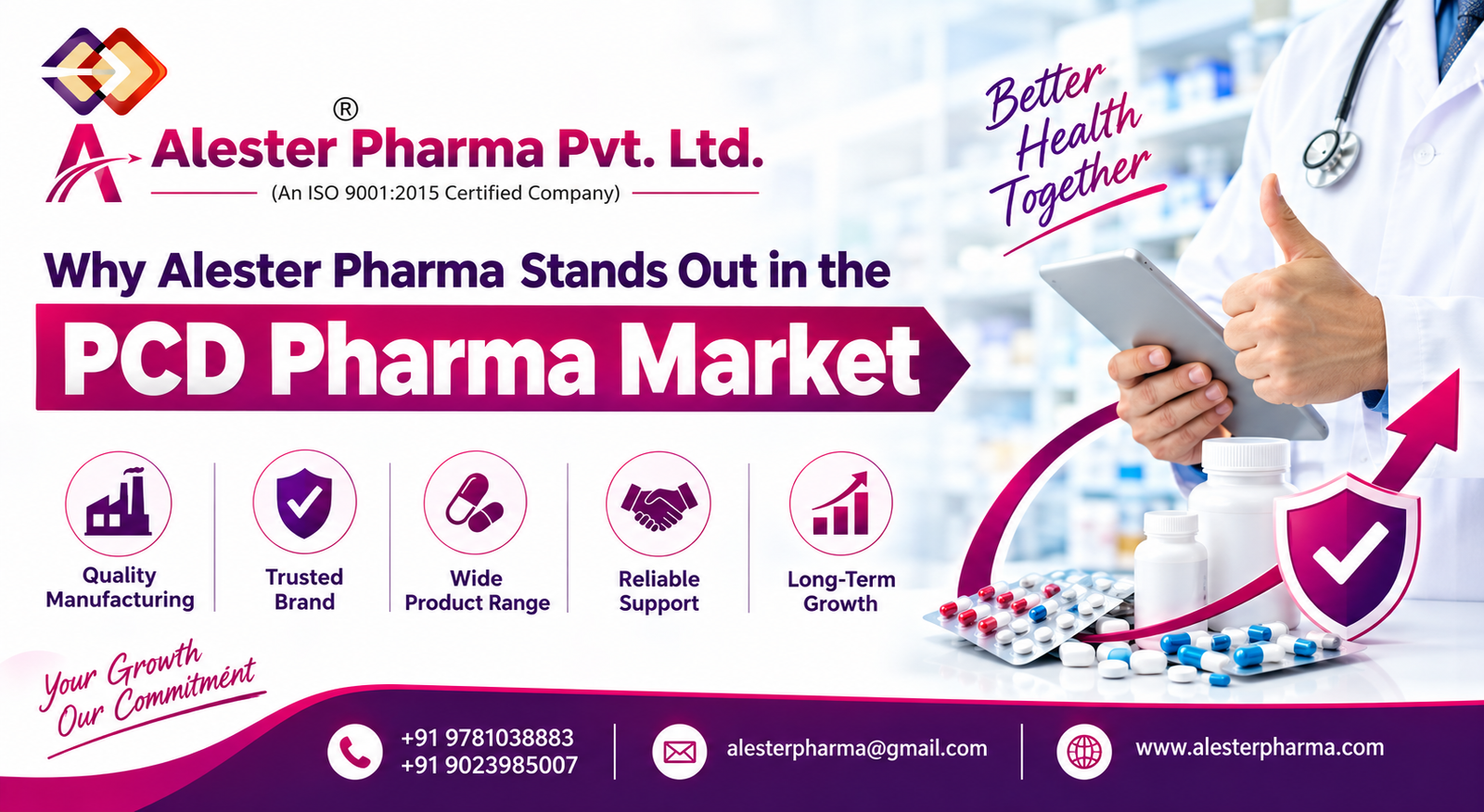 Why Alester Pharma Stands Out in the PCD Pharma Market
